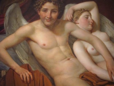 Cupid and Psyche by Jacques Louis David